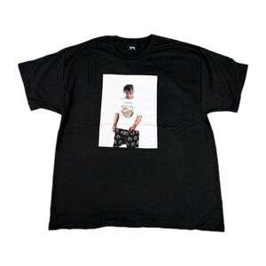 Juice World x‎ Revenge Shirt Mens XL Black Streetwear Crew Neck  Graphic Tee New